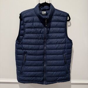 32 Degrees Heat Puffer Vest Women's Lg Navy‎ Nylon Insulated Winter Wear Camping